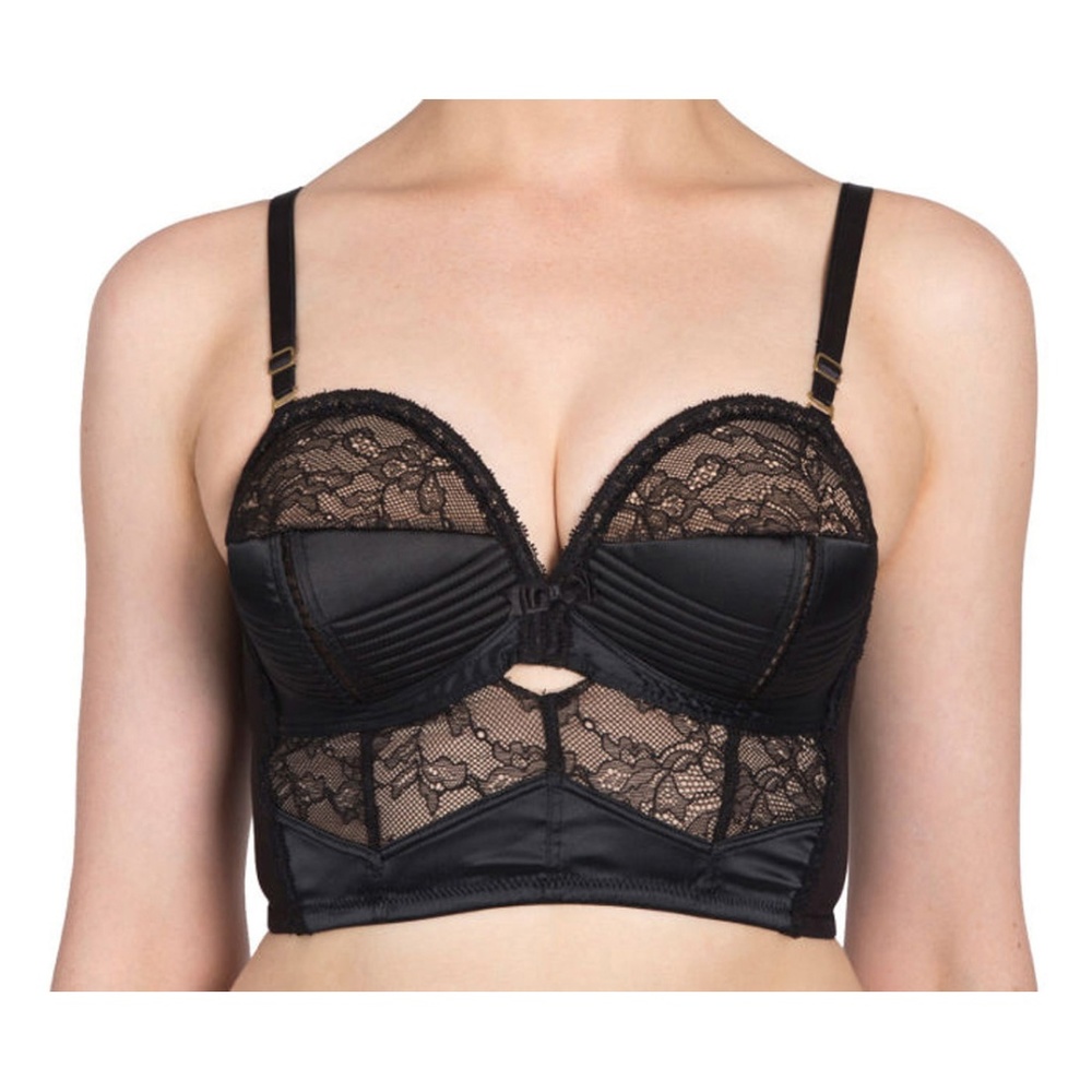 Dita Von Teese Her Sexellency Longline Bra, 32B